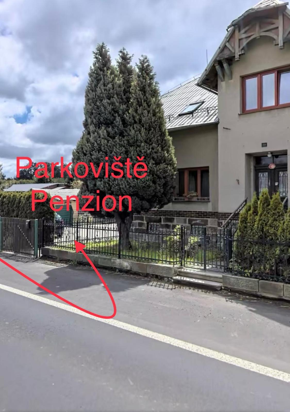 Penzion U Lastuvku Šluknov Dış mekan fotoğraf